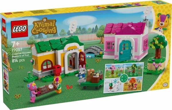 LEGO® Animal Crossing™ 77057 Kreative huse: Sjove årstider