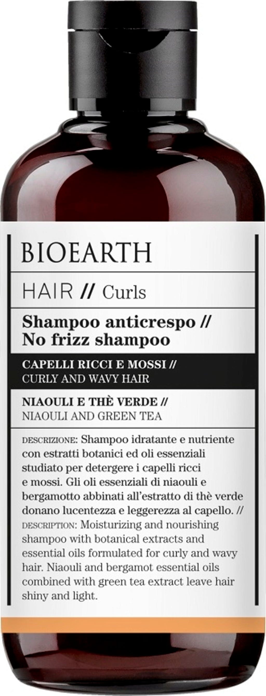 BIOEARTH  Anti-Frizz Shampoo, 250 ml