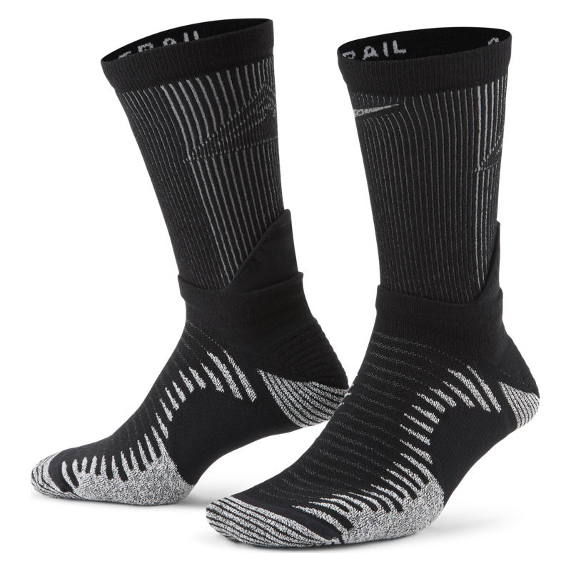 nike dri fit trail running crew socks 18 cu7203 010