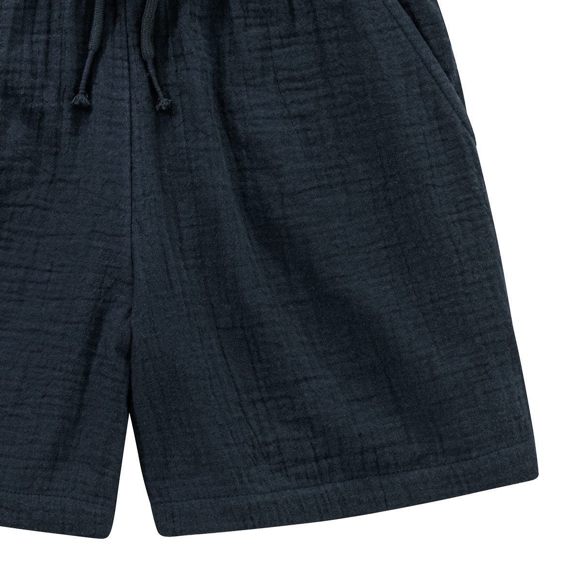 Jonas Nielsen Jungen Musselin-Shorts mit Tunnelzug dunkelblau