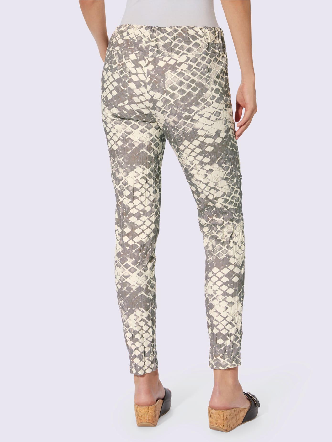 Pantalon imprimé imprimé animal décoratif