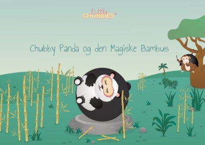 Chubby Panda Og Den Magiske Bambus - Signe Hyldelund Schmidt - Bog