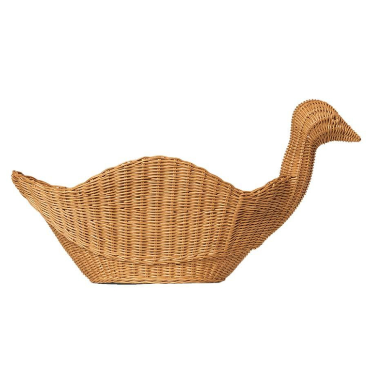Ferm Living Bird braided opbergmand
