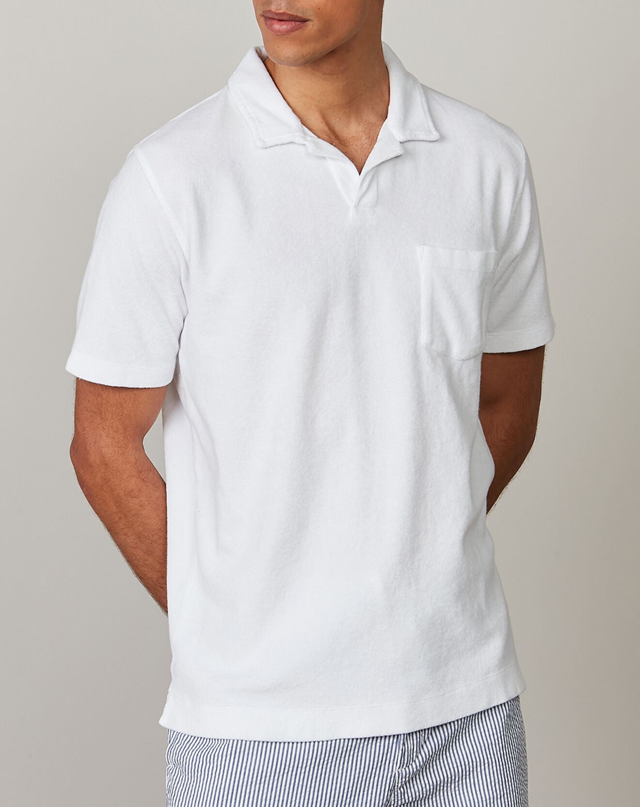 Hartford Polo en éponge blanc