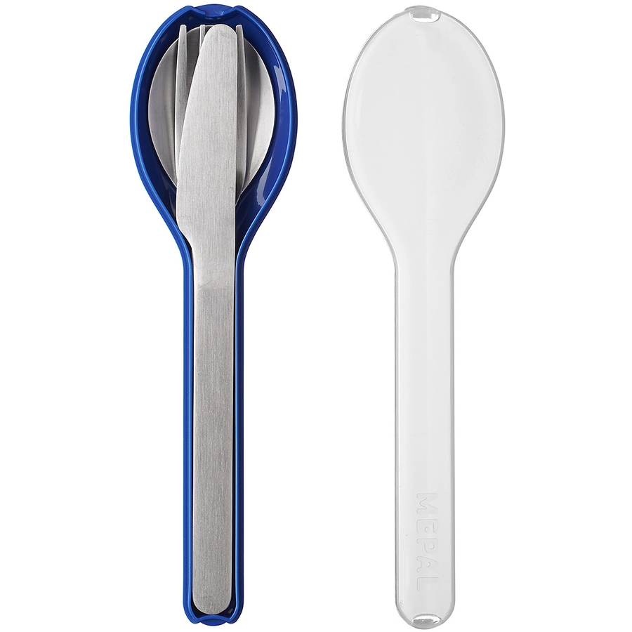 MEPAL Besteckset Ellipse 3-teilig - vivid blue