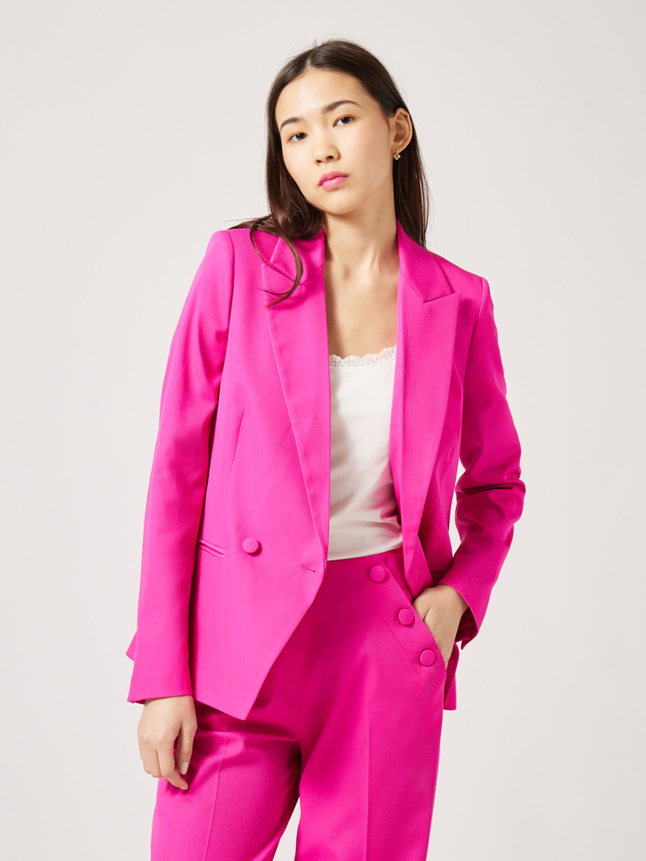 Veste tailleur unie
