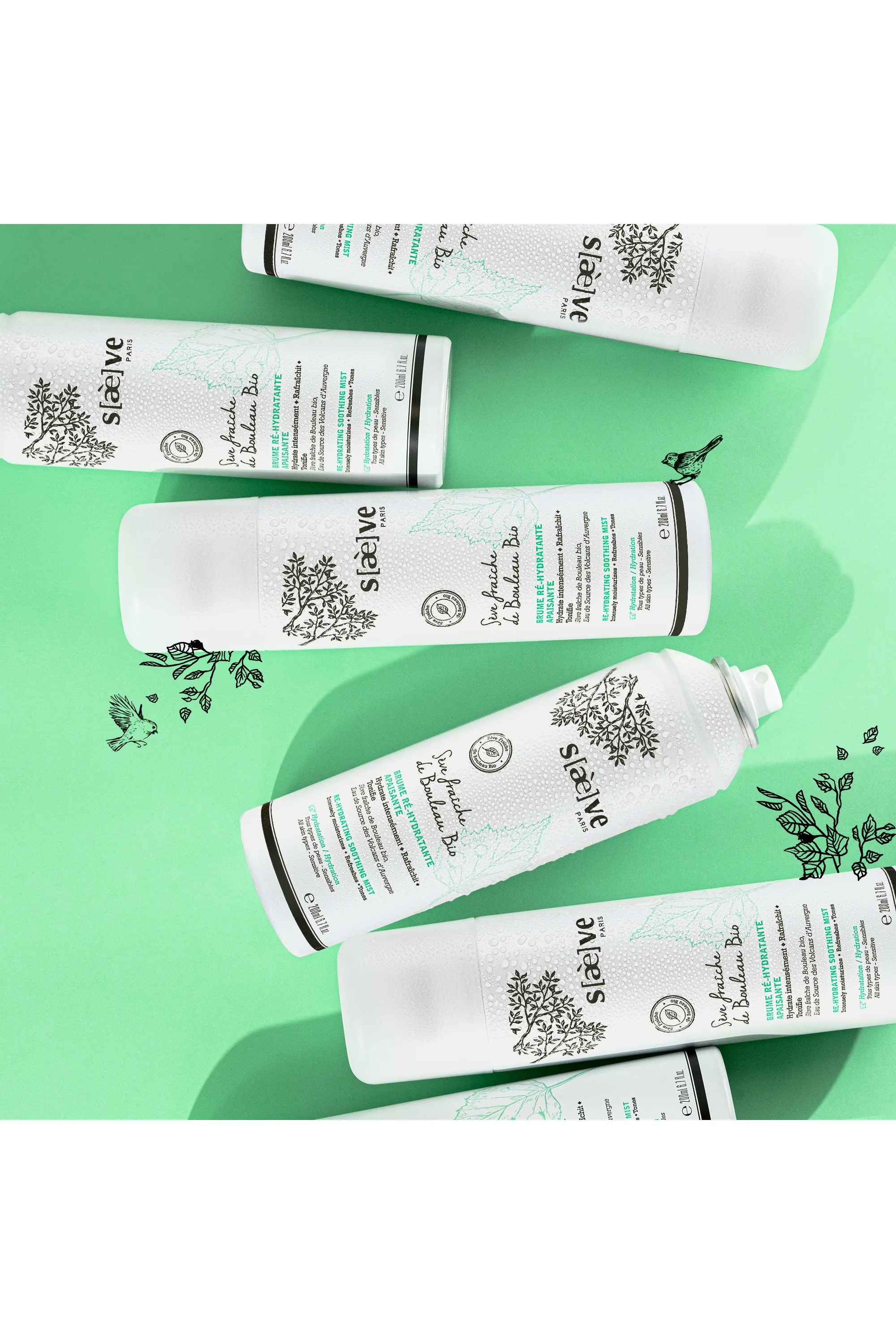 Saeve Brume ré-hydratante apaisante-200 ml