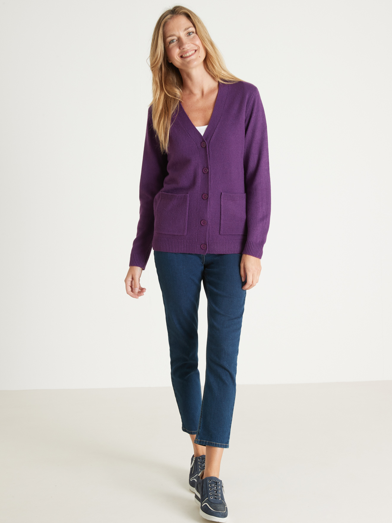 Gilet intemporel manches longues