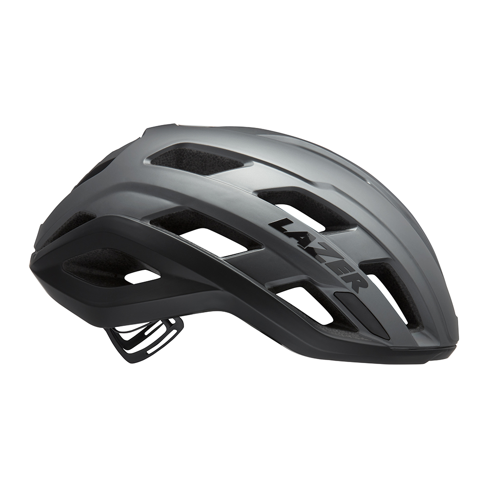 Lazer Strada Kineticore Hjelm Titanium Grå