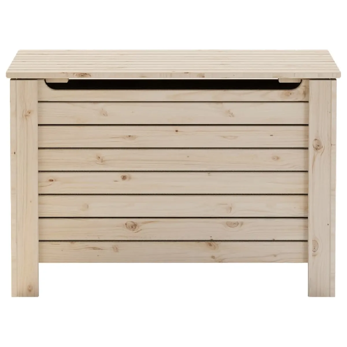 Vidaxl Boîte de rangement RANA - Bois massif