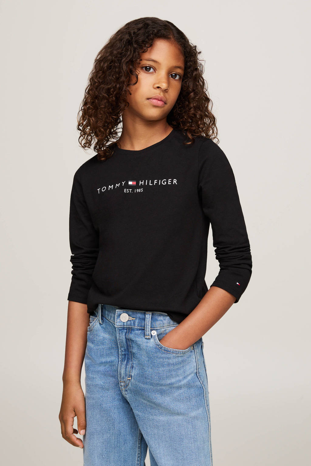 Tommy Hilfiger longsleeve ESSENTIAL met logo