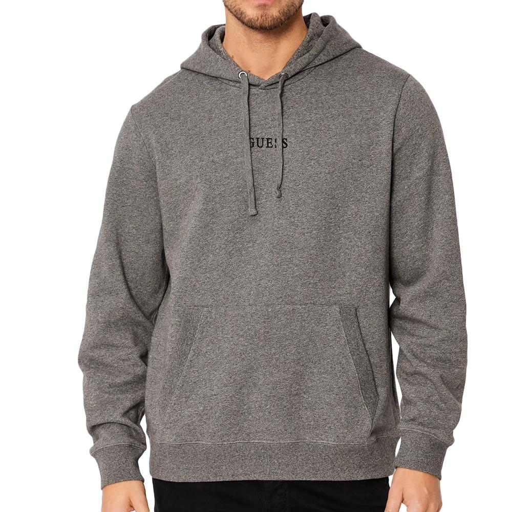 Guess Sweat à Capuche Gris Homme Guess Roy