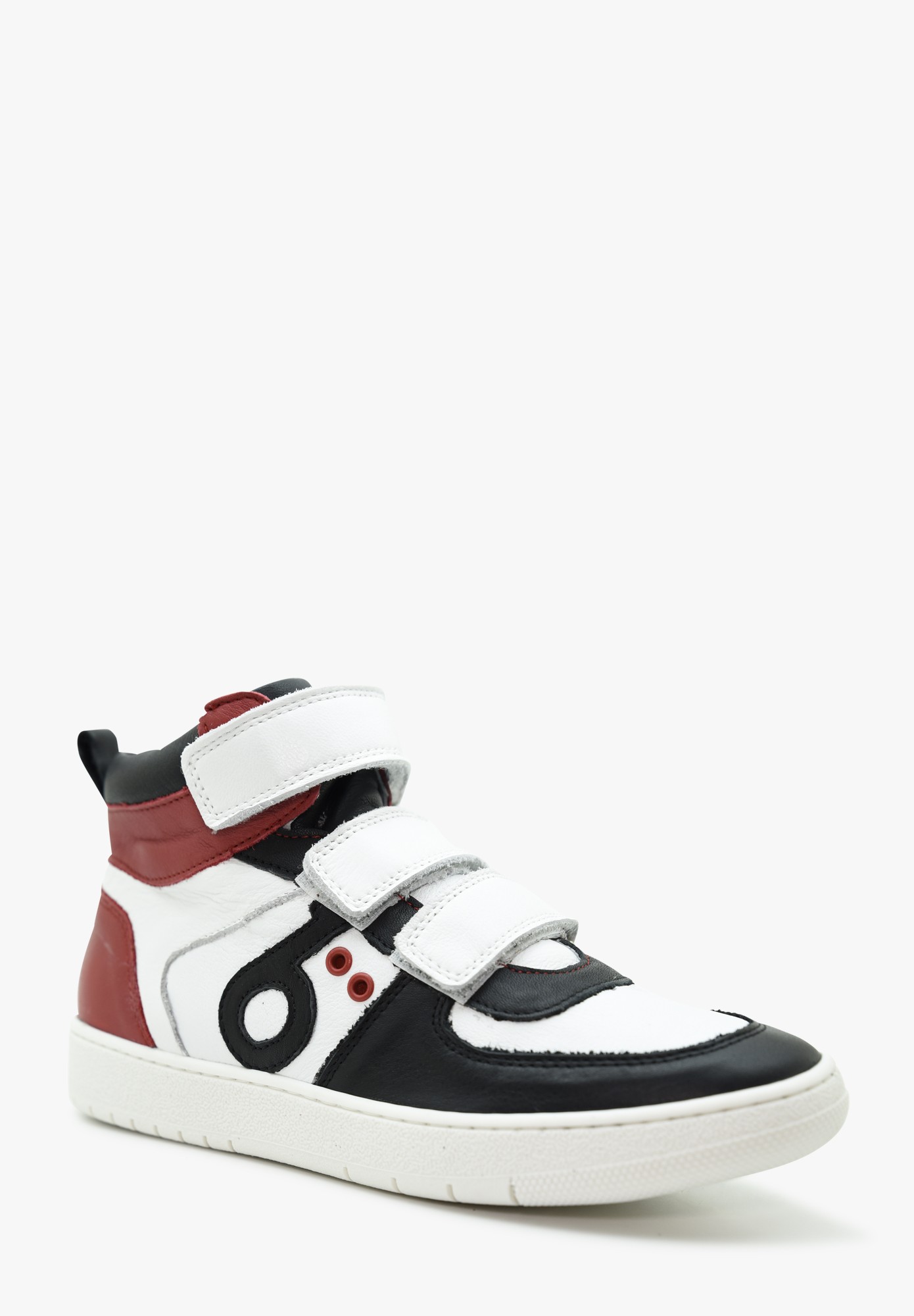 Küsnacht Velcro   Junior Weiss Schwarz