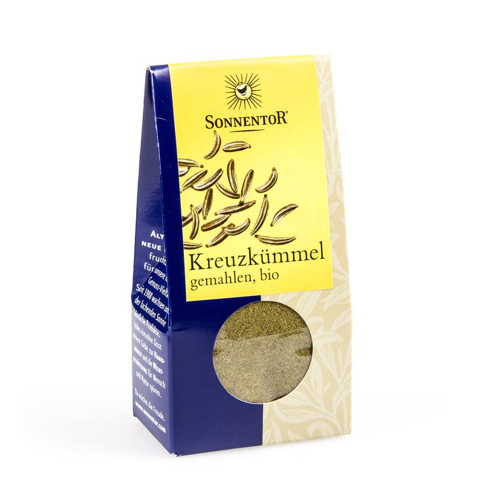 SONNENTOR Kreuzkümmel<br>40 g, Beutel, gemahlen BIO