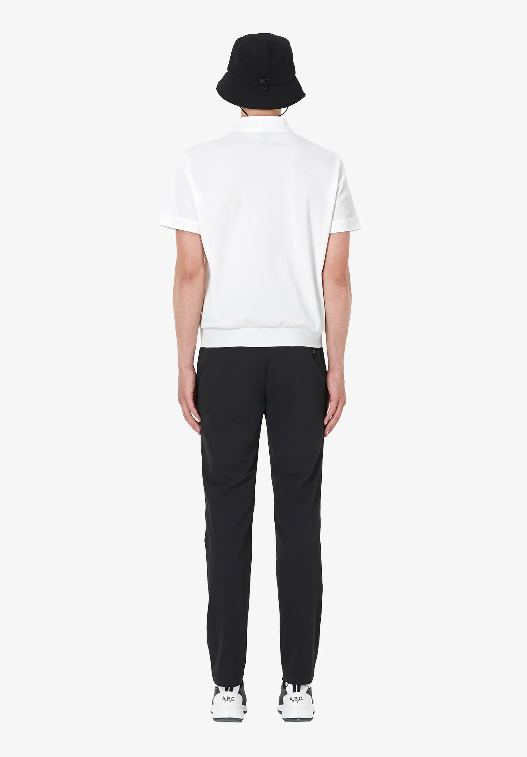 Polo à logo - Blanc