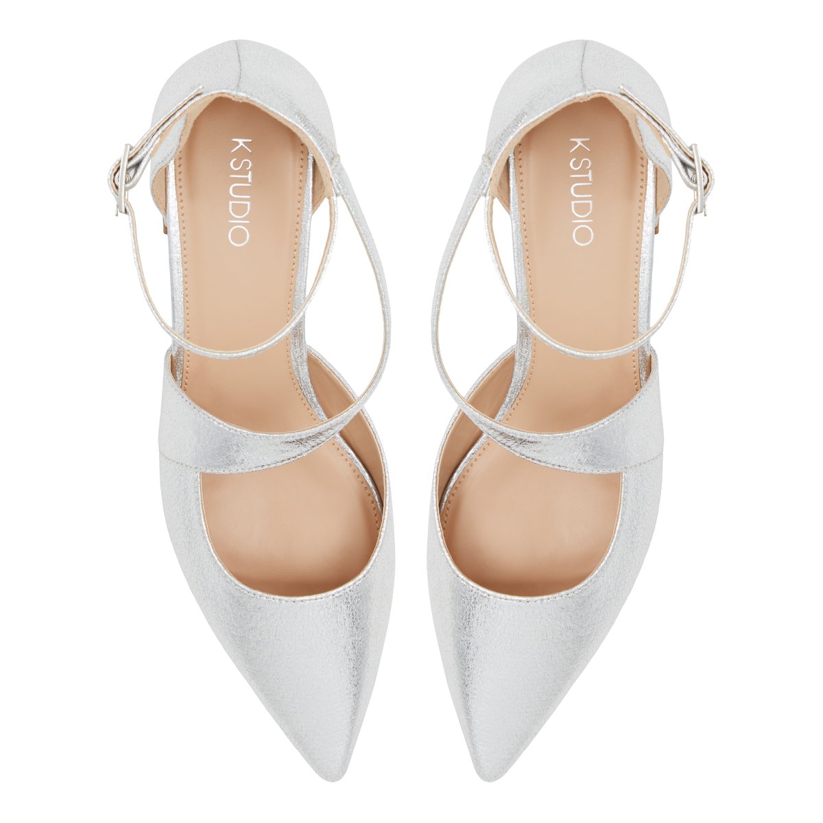 K STUDIO-Edenvale-Talons/Escarpins - Talon bloc - Argent