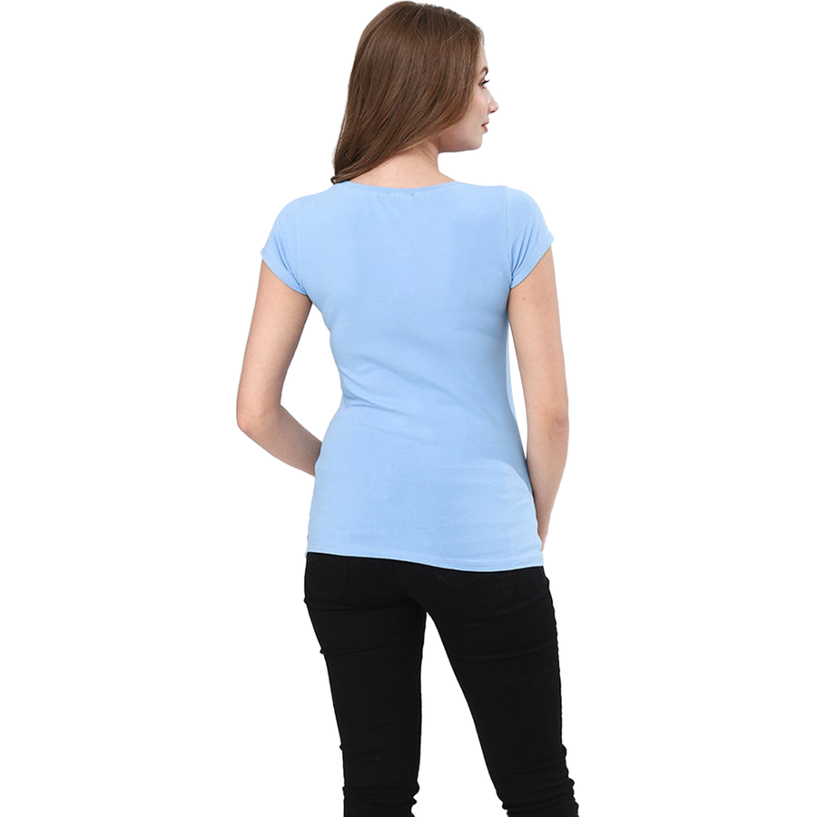M.M.C. Umstandsshirt Coming Soon mit Motiv Babyblau