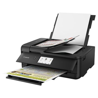 Canon PIXMA TS9550 - imprimante multifonction jet d'encre couleur A4 - Wifi, Bluetooth, USB - noir