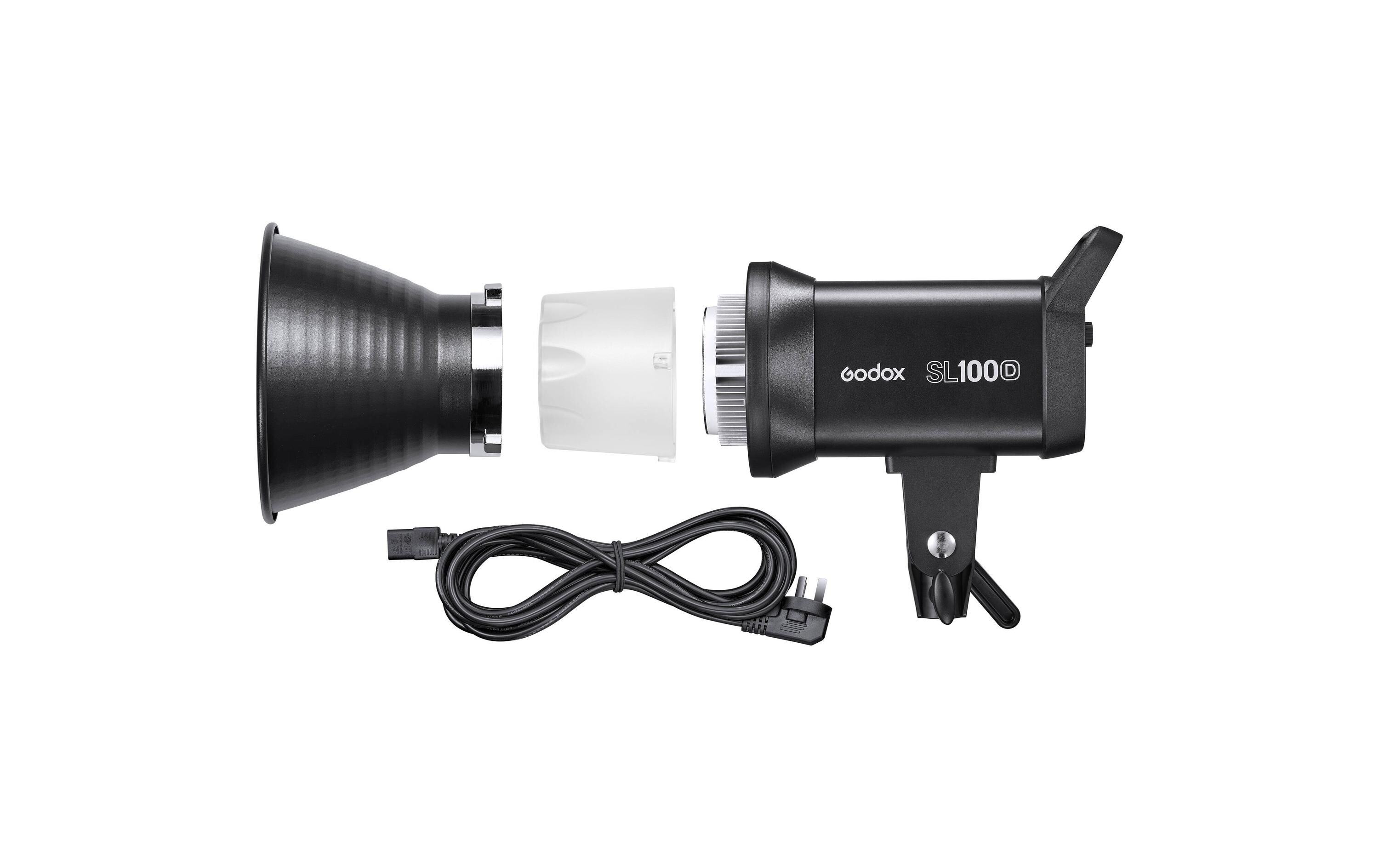 Videoleuchte SL100D<br>Helle LED Tageslicht-Leuchte in kompakter Form