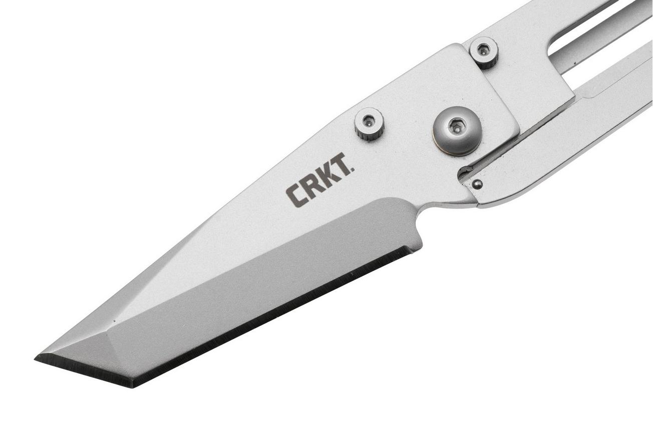CRKT K.I.S.S. 5500, Bead Blasted 420J2, Stainless Steel zakmes, Ed Halligan design