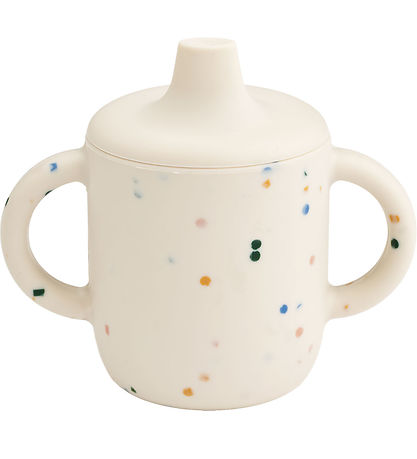 Liewood Trinklernbecher - Neil - Silikon - 150 ml - Splash Dots/