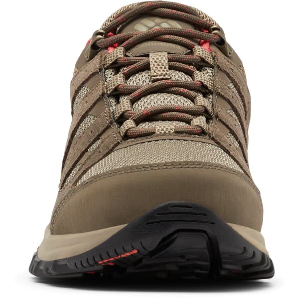 Chaussure de randonnée basse COLUMBIA REDMOND III WP WMNS PEBBLE, RED COR
