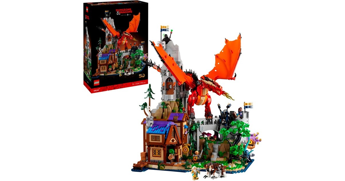 LEGOIdeas - Dungeons & Dragons: het verhaal van de rode draak Constructiespeelgoed  (21348)