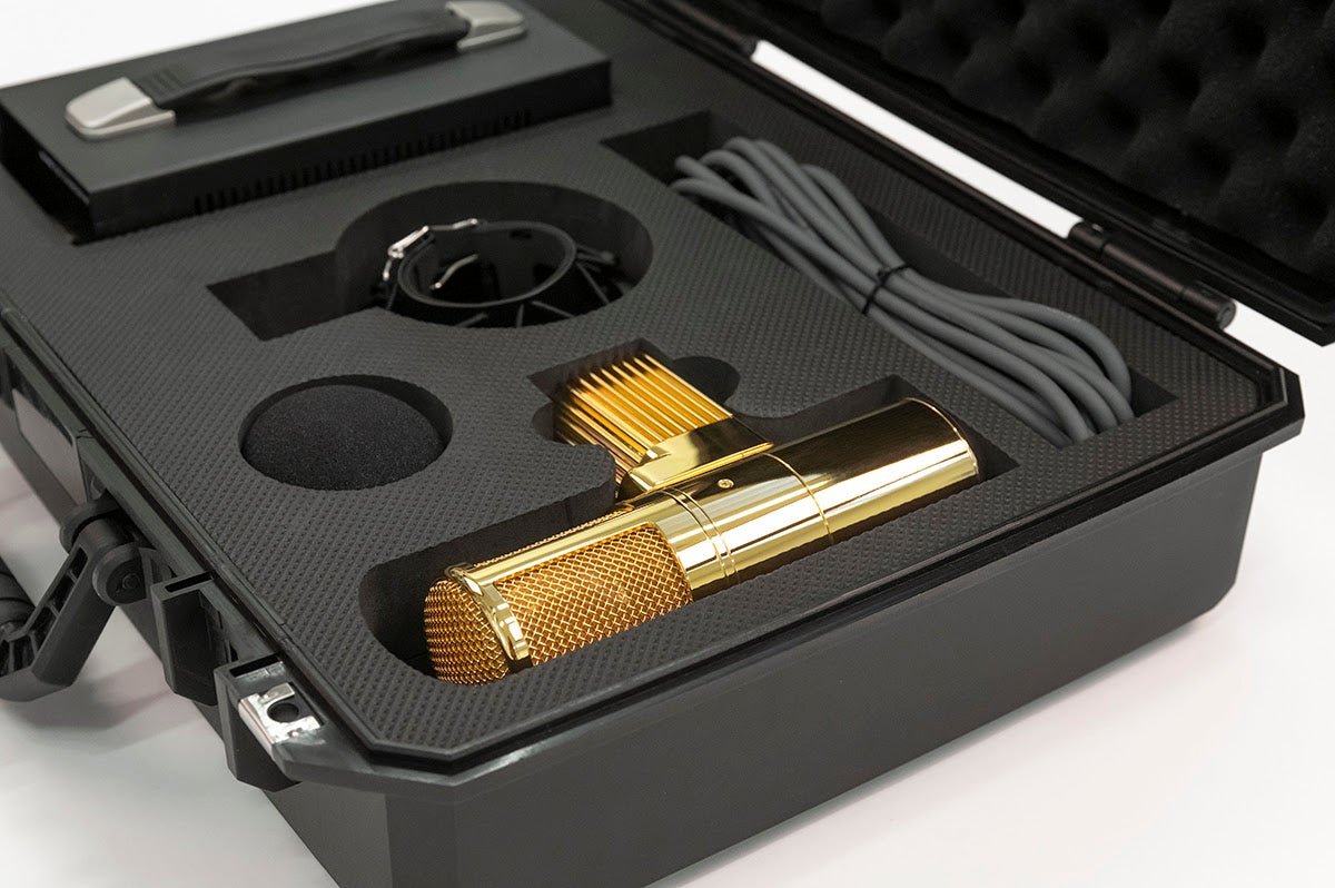 Warm Audio WA8000 Gold grootmembraan buizen condensatormicrofoon