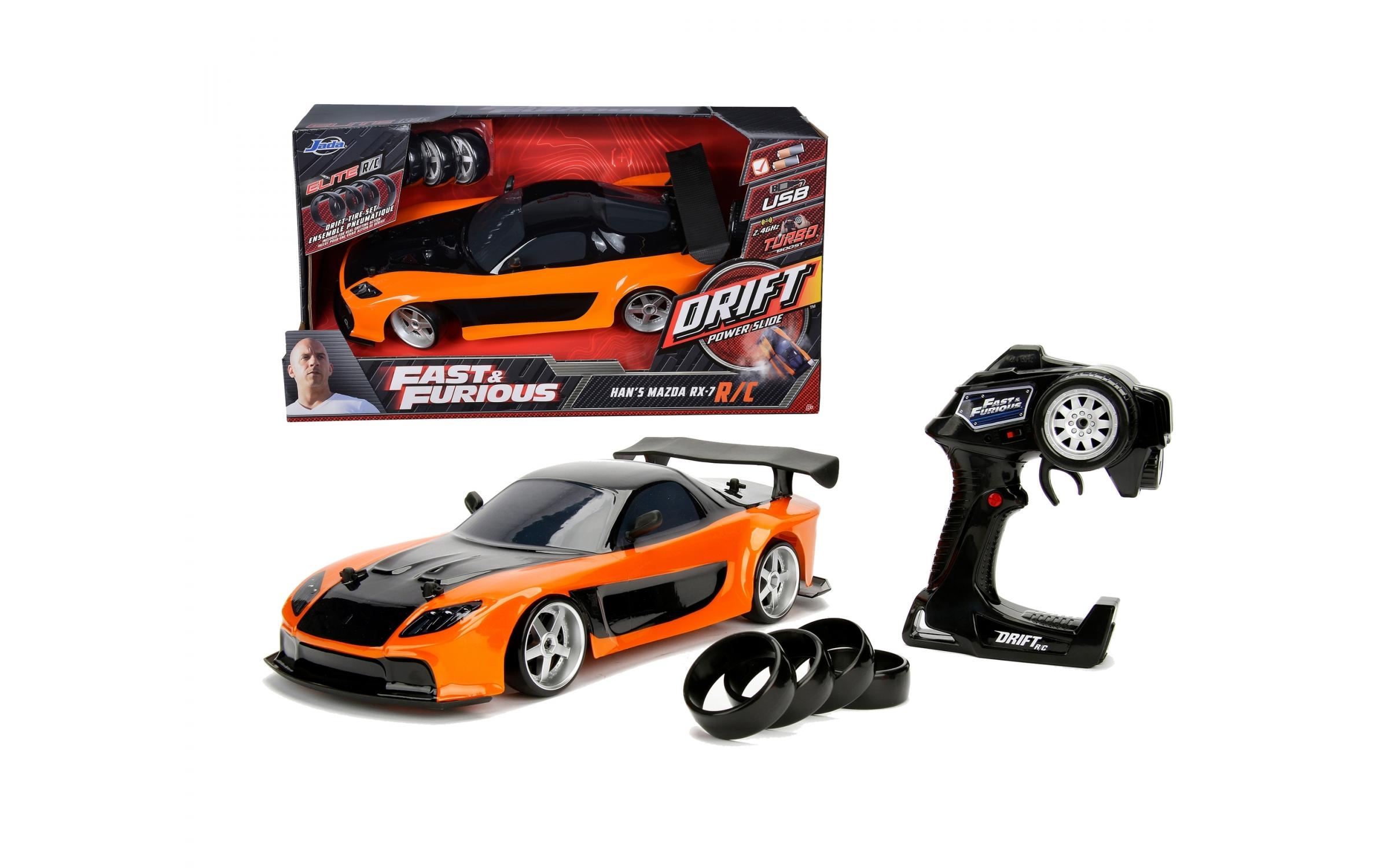 Mazda RX-7 FD Fast & Furious RTR, 1:10Ferngesteuertes Auto aus Fast & Furious «Han's Mazda RX-7 FD»