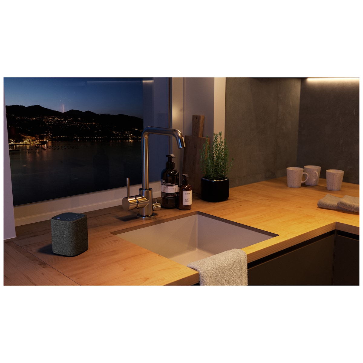 Yamaha True X trådløs høyttaler (karbongrå)