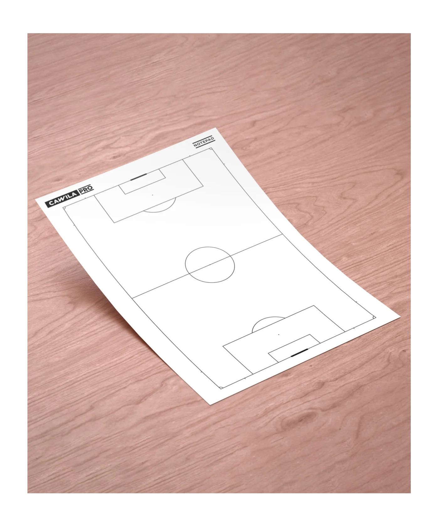 Cawila PRO 50 Blatt A5 Notepad Lehrblock Weiss
