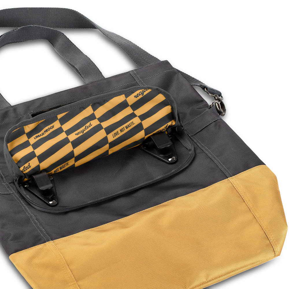 Urban Proof Shopper Cykeltaske 20 liter Sort/Gul