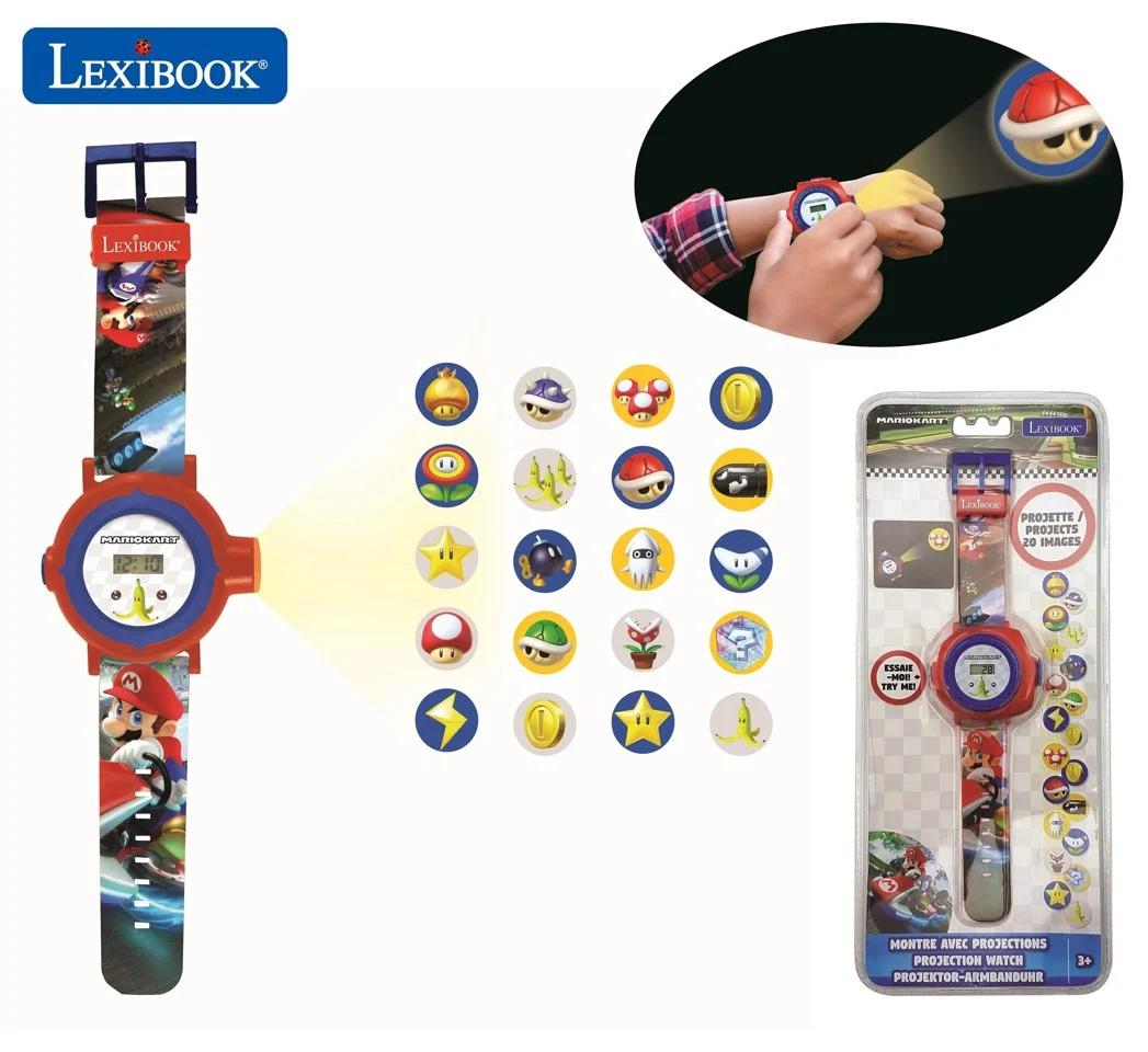 Lexibook - Super Mario - Digitalt Projektions Ur