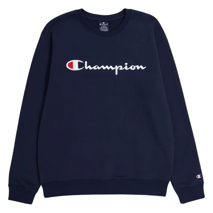 Champion Embroidered Big Script Logo Sweater Heren