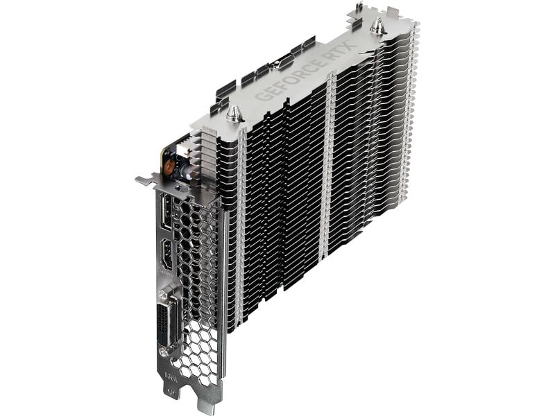 Palit Grafikkarte GeForce RTX 3050 KalmX 6 GB Gamer-Grafikkarte mit 6 GB GDDR6-Speicher, ermöglicht Auflösungen bis zu 8k