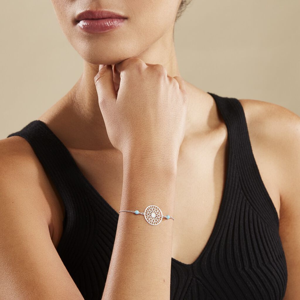 Bracelet Anoki Argent Blanc