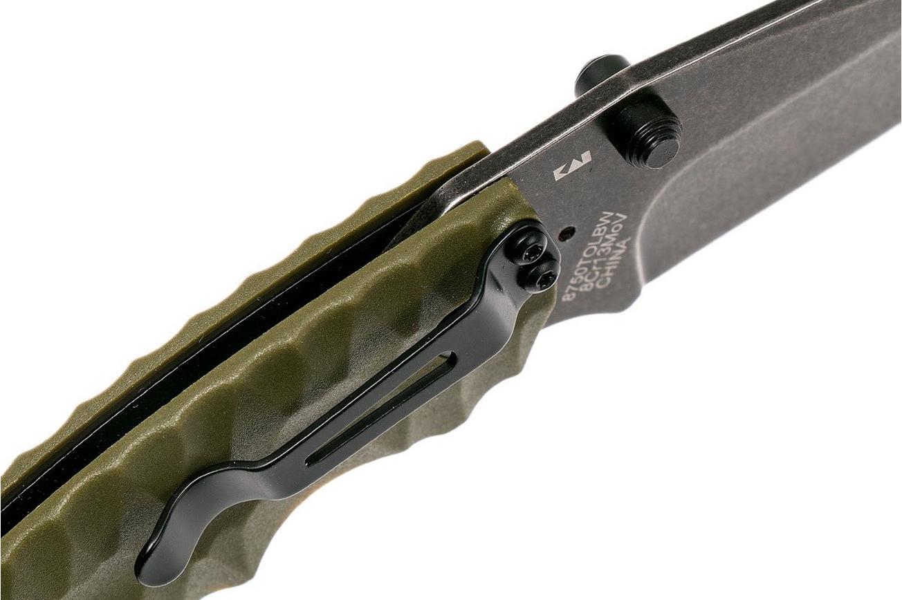 Kershaw Shuffle II 8750TOLBW Tanto, Olive Green