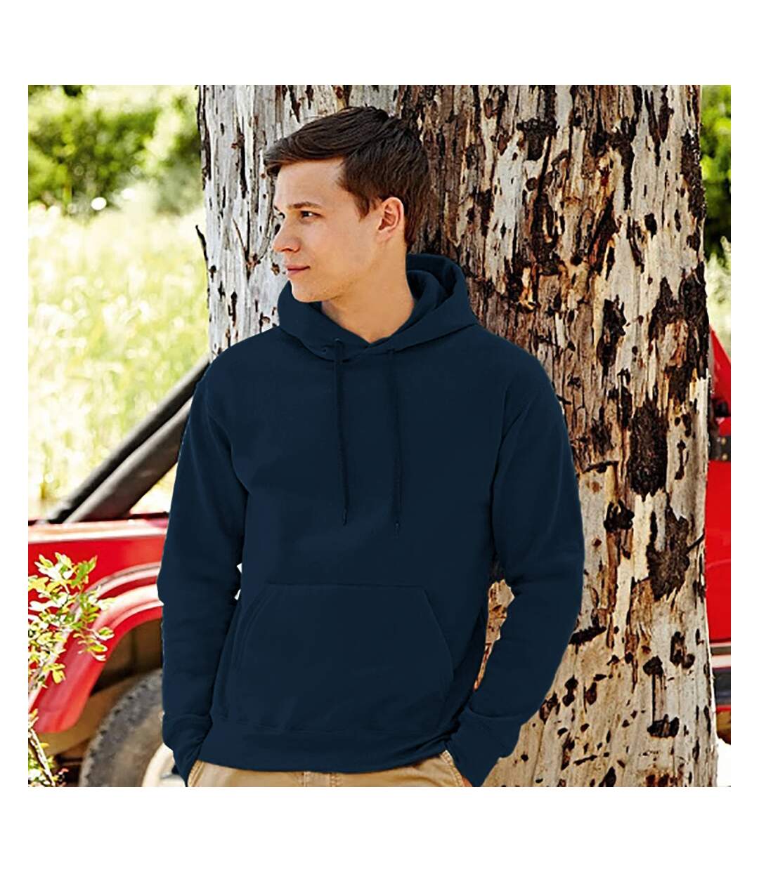 Fruit Of The Loom - Sweatshirt à capuche - Homme (Bleu marine profond) - UTRW3163