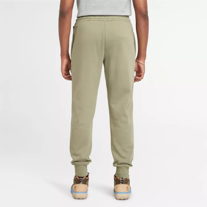 Pantalon de survêtement à logo pour homme en vert