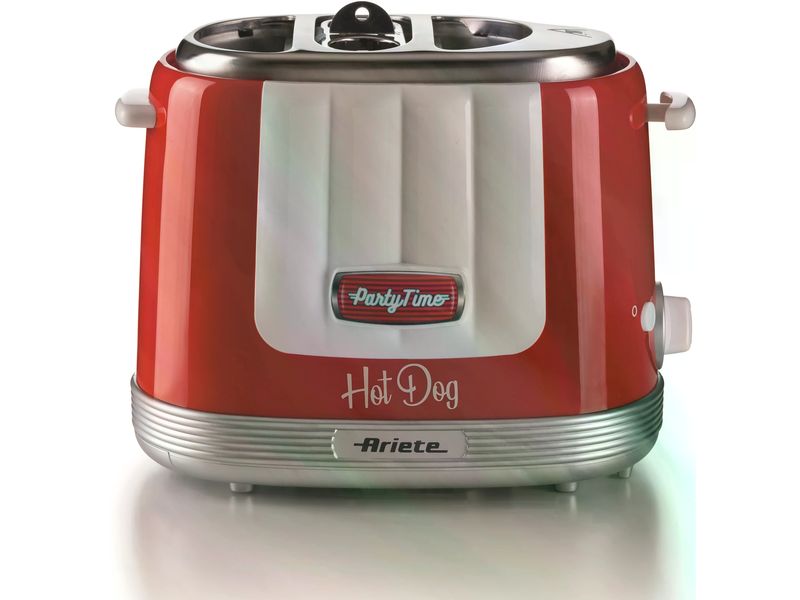 Ariete Hot Dog Maschine Party Time ARI-206-RD Rot/Weiss Hot Dog-Gerät