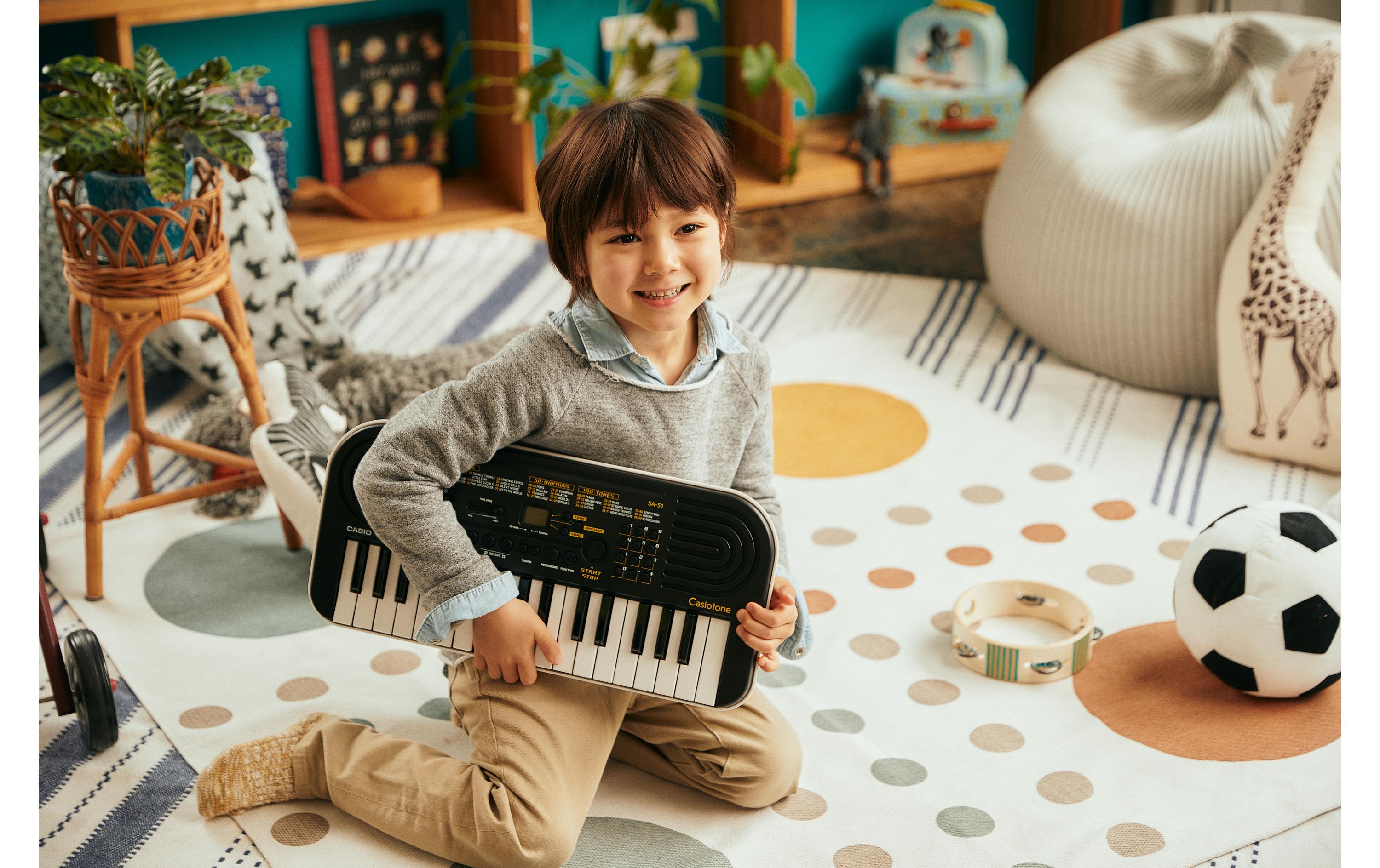 Keyboard SA-51Keyboard mit 32 Mini-Tasten und 100 Klangfarben