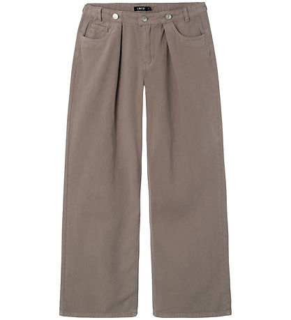 LMTD Hosen - Twill - NlfNicolizza - Chocolate Chip