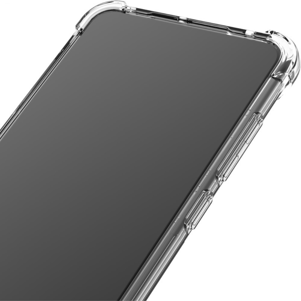 iPhone 16 Pro Max Gummi Hülle Air Cushion Fallschutz   Kameraschutz - Transparent