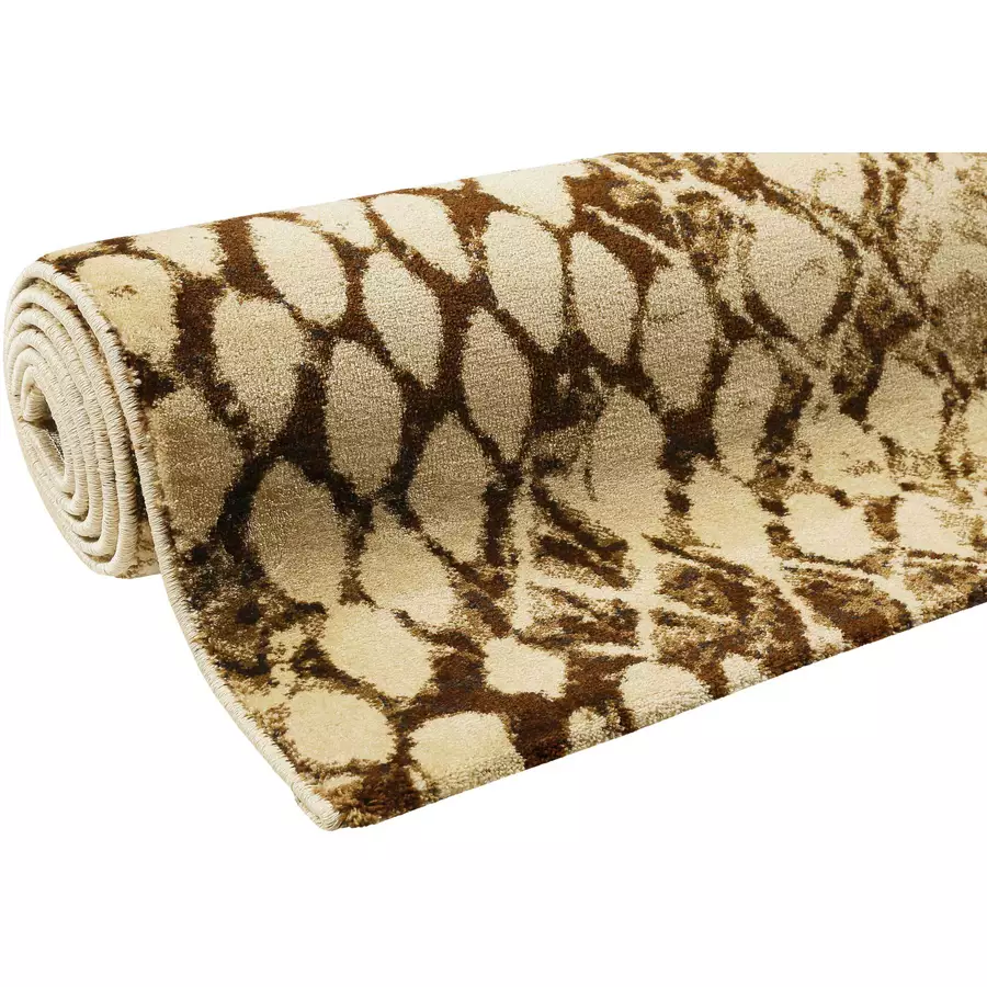 Wecon home Kurzflorteppich Snake beige
