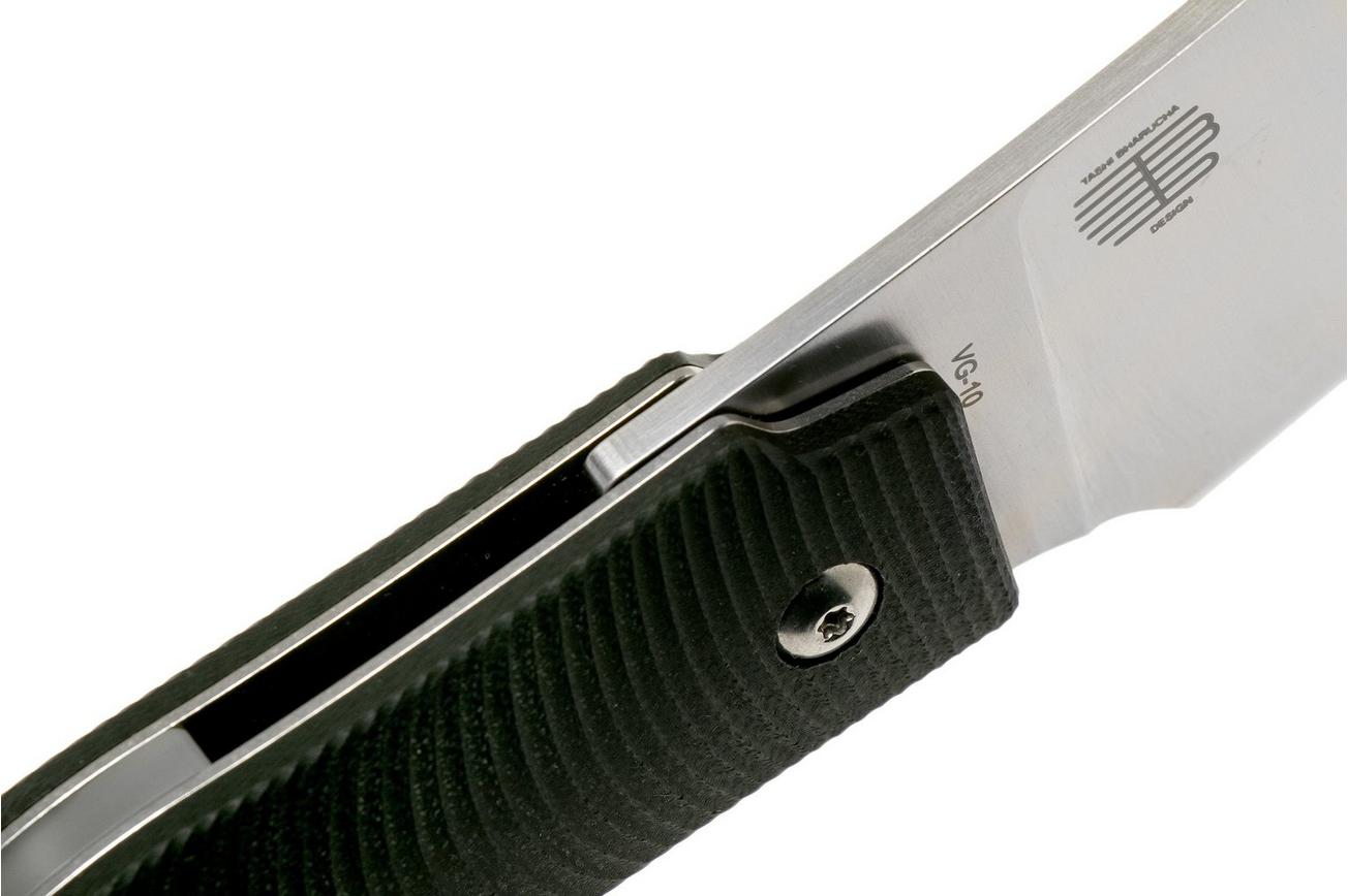 Amare Knives Folding Creator 202001 Black zakmes, Tashi Bharucha design