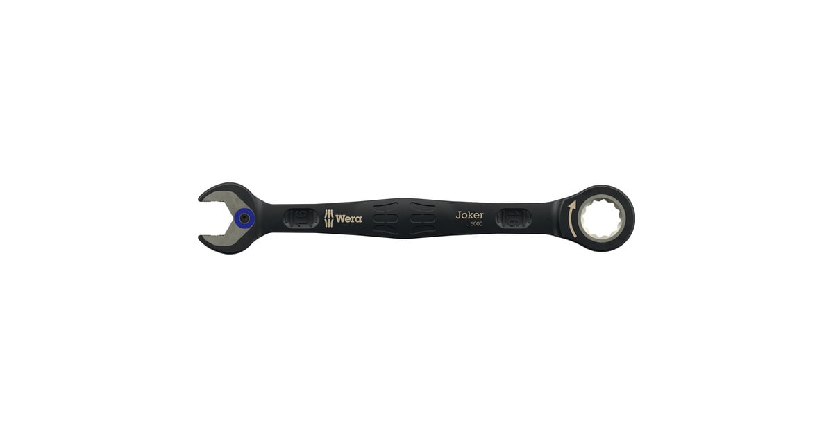 Wera6000 Joker Black Edition 11 set 1 steek-ringratelsleutelset, 11‑delig moersleutel  (Zwart)