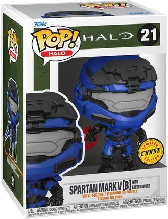 Figurine POP Mark V B Avec Epee A Energie Halo Infinite