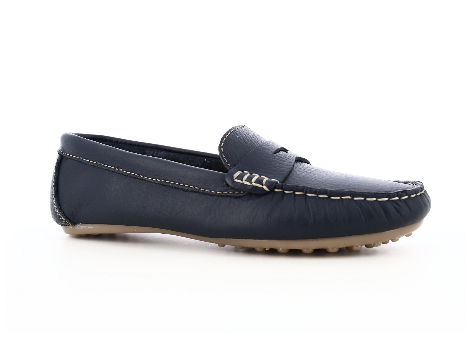 Benson shoes-84050 Cuir Marine