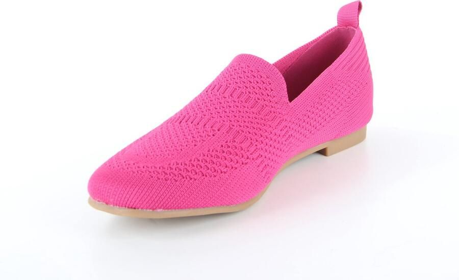 La Strada 2111884 4532 Fuchsia Knitted Loafer