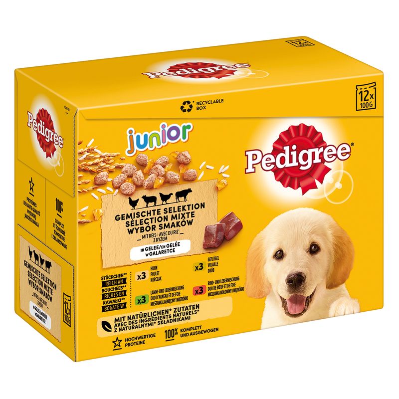 Multipack Pedigree Junior pour chiot